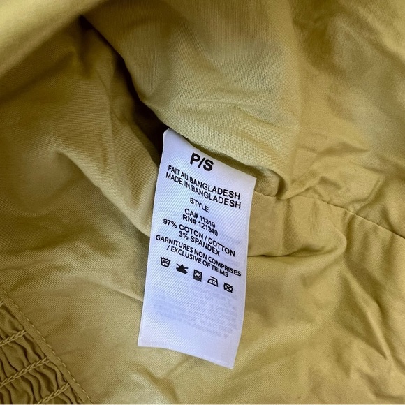 Dynamite “Ruched Poplin Cami” Cropped  Top - Picture 7 of 9